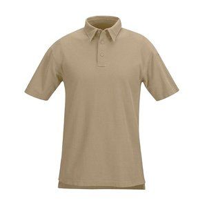 Propper Men's Classic Cotton SS Tan Polo Shirt